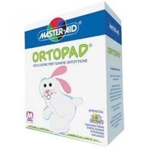 Ortopad Bianco Cerotto Occlusore Autoadesivo per Ambliopia e Strabismo Misura M 20 Pezzi