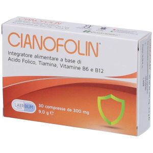 Cianofolin Integratore di Vitamine e Acido Folico 30 Compresse