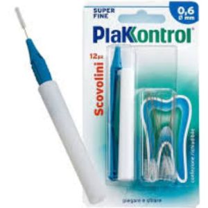 Plakkontrol minigrip scovolino 0,6 mm 10 pezzi