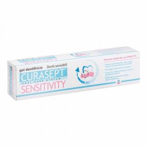 Curasept  Sensitivity Gel Dentifricio Denti Sensibili Trattamento Quotidiano 75 Ml.