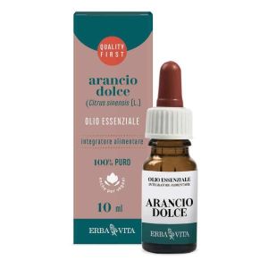 Erba Vita Olio Essenziale di Arancio Dolce Extra 10 Ml.