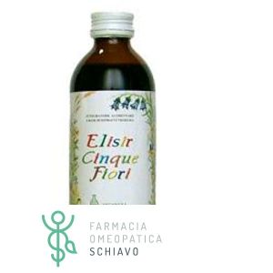 Elisir Cinque Fiori Soothing Supplement on Cough and Catarrh 150 ml