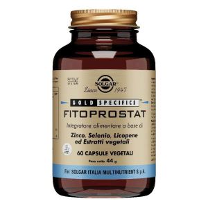 Solgar Fitoprostat Integratore Funzionalità Prostatica Vie Urinarie 60 Capsule
