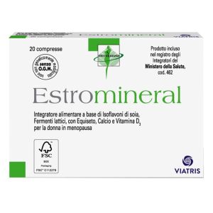Estromineral Integratore Minerali per Donne In Menopausa 20 Compresse