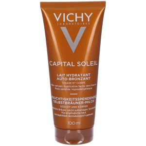 Vichy Capital Soleil Latte Idratante Auto-abbronzante per Viso e Corpo 100ml