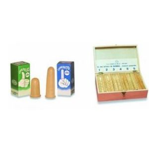 Sunrise Effebi Ditali In Gomma Trasparente Poliice 1 Pezzo