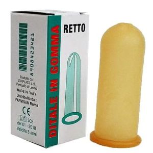 Farvisan Ditale Protezione Gomma Retto Misura 5