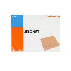 Jelonet Garza Grassa Sterile Alla Paraffina 10x10 Cm 10 Bustine