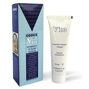 Codex v10 oleogel eutrofico cutaneo trattamento rigenerante 50 ml