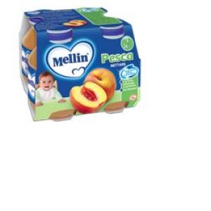 Mellin Nectar Peach Juice 4 x 125 ml