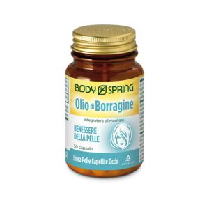 Body Spring Borage Oil Skin Wellness Supplement 50 Capsules