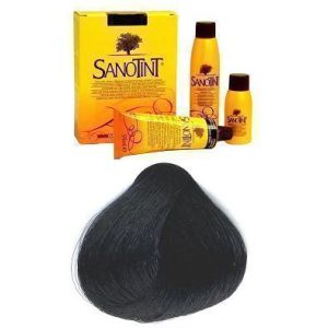 Sanotint hair dye color 17 black blue