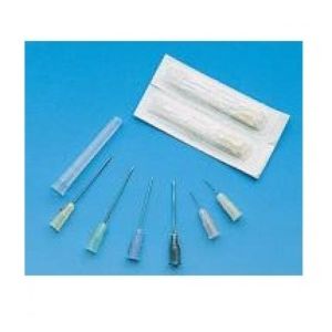 Ago Ipodermico Gauge21 per 11/4 Pollici Cono Luer Confezionato Singolarmente In Blister Scatola 100 Pezzi