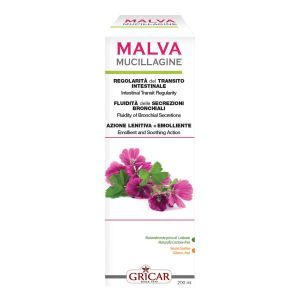 Gricar Mucillagine Malva Trattamento Irritazioni Cutanee 200ml