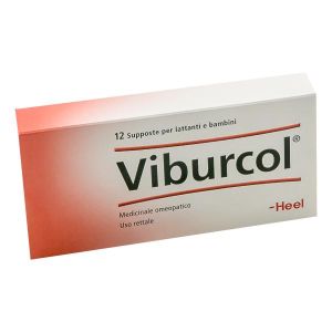 Guna-heel Viburcol Medicinale Omeopatico Lattanti e Bambini 12 Supposte
