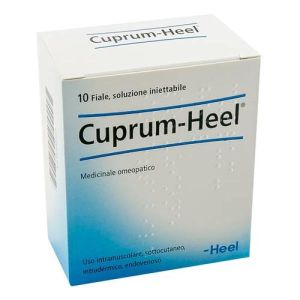 Guna-heel Cuprum Soluzione Iniettabile Medicinale Omeopatico 10 Fiale