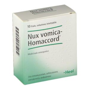 Guna Nux Vomica-homaccord Medicinale Omeopatico 10 Fiale