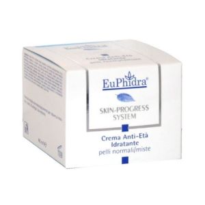 Euphidra skin progress system crema idratante anti eta pelli normali 40 ml