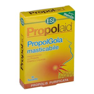 Esi Propolaid Throat Wellness Supplement 30 Tablets Mint Flavor