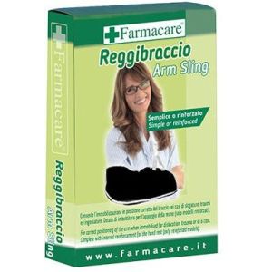 Reggibraccio Semplice Misura Grande. Consente L'immobilizzazione In Posizione Corretta Del Braccio Nei Casi di Slogature, Traumi Ed Ingessature. i Imbottitura per Appoggio Mano