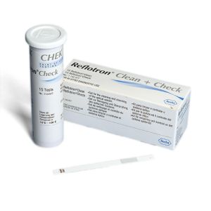 Roche Reflotron Pst Clean + Check Set 16 Salviette +15 Strisce