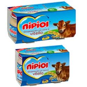 Nipiol Homogenized Veal 2 jars of 80 g