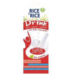 Rice&rice Drink Bevanda di Riso Al Cacao i Calcio Vegetale Senza Glutine 1 L