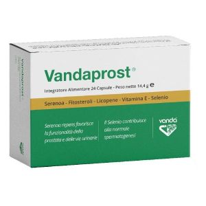 Vandaprost Integratore Benessere Prostata 24 Capsule