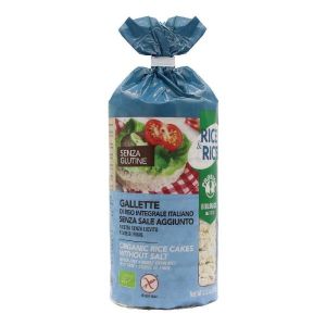 Rice&rice Gallette di Riso Senza Sale Biologico Senza Glutine 100g