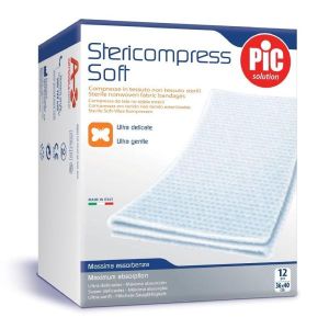 Pic Stericompress Soft Compresse di Garza Tnt 18 X 40 Cm 6 Pezzi