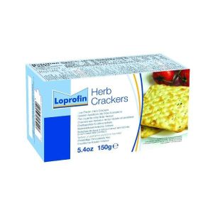 Loprofin Cracker Alle Erbe Aromatiche A Ridotto Contenuto Proteico 150g