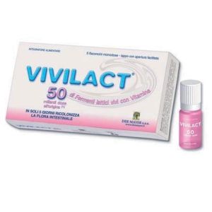 Vivilact 50 Miliardi 5 Flaconcini 7ml