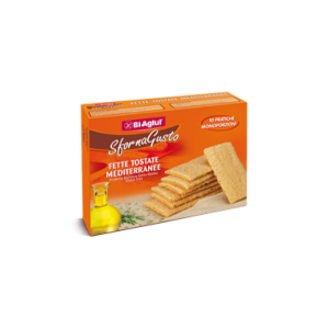 Mediterranean Toasted Slices Gluten Free Biaglut 10 Single Portions