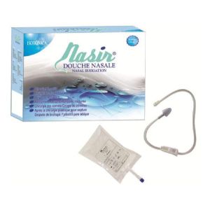 Nasir Doccia Nasale i Soluzione Fisiologica Isotonica 10 Sacche 250ml + 1 Blister