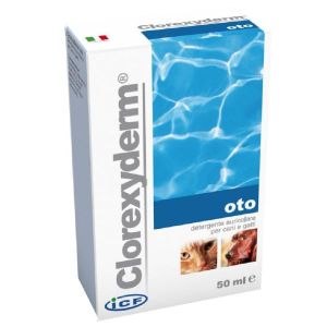 Icf Clorexyderm Oto Detergente Auricolare Cani e Gatti 50ml