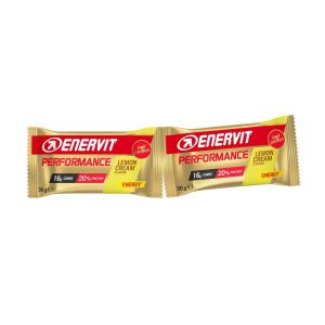Enervit Power Sport Double Lemon Cream Barretta Energetica 2x30g