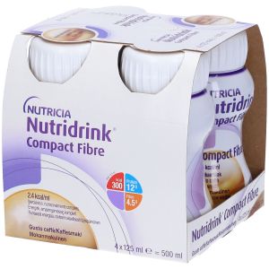 Nutridrink Compact Fibre Caffe' 125ml 4 Pezzi