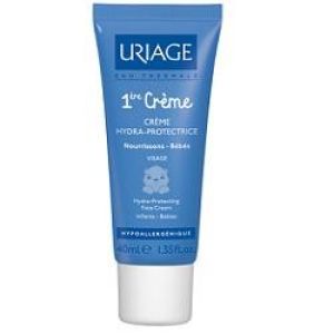 Uriage Bébé Crema Viso Idra-Protettiva Neonati 40 ml