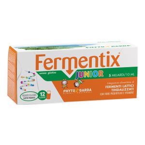 Fermentix Plus Junior Integratore Fermenti Lattici 12 Flaconcini