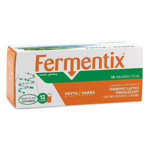 Fermentix Plus 10 Miliardi Integratore 12 Flaconcini  10ml Globuli Contenitore MONOdose