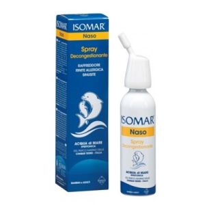 Isomar Naso Chiuso Soluzione Acqua di Mare Ipertonica per Decongestione Naso Chiuso 50ml