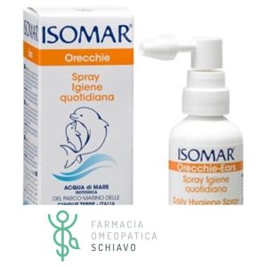 Isomar orecchie acqua di mare spray no gas per irrigazione d