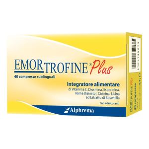 Emortrofine Plus Integratore 40 Compresse