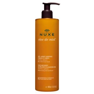 Nuxe Rêve De Miel Gel Doccia Viso e Corpo Pelle Secca 400ml