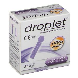 Droplet  Lancette Sterili Monouso Ultra Sottili 30g