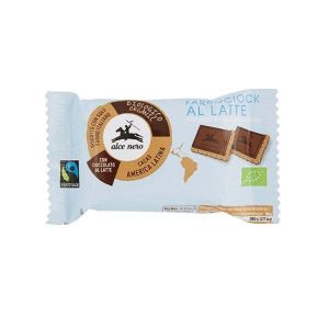 Alce Nero Farrociock Biscotti Farro Cioccolato Latte Bio 28g