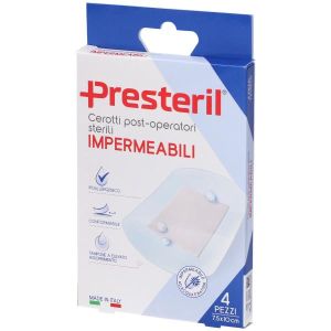 Medipresteril Medicazioni Post-operatorie Impermeabili Sterili 7,5x10 Cm 4 Pezzi