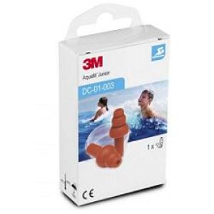 3m aquafit junior tappi auricolari bambini 1 paio