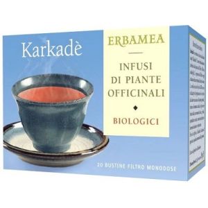 Erbamea Karkade' Infuso 20 Bustine Filtro Monodose