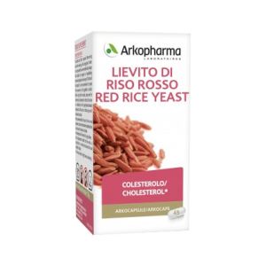 Arkopharma Roosso Rice Yeast Arkocapsule Food Supplement 45 Capsules